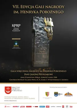 Jan Pietrzak odbierze nagrodę podczas legnickiej gali poświęconej Henrykowi Pobożnemu